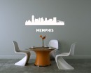 City of USA Vinyl Decals Silhouette Modern Wall Art Sticker